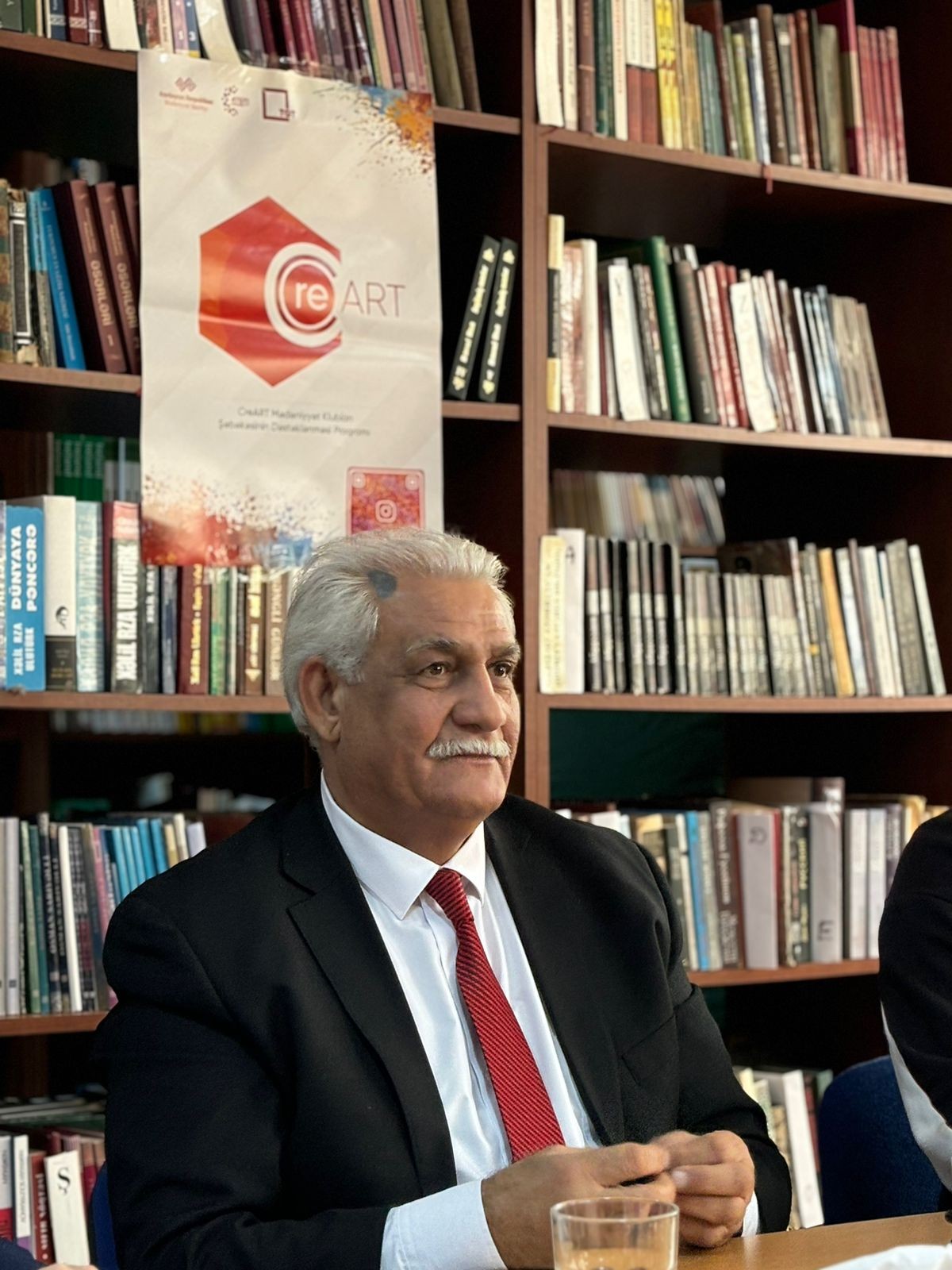 ATMU-da Nurəddin Mehdixanlı ilə görüş keçirilib - FOTOLAR